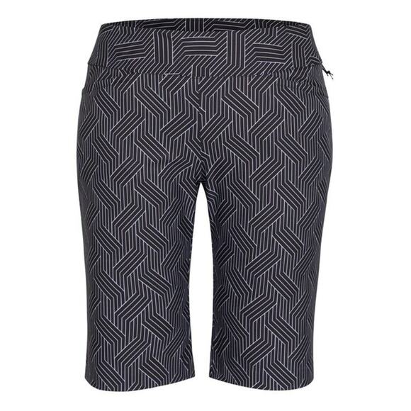 Tail Zarine black‎ and white geometric zigzag GOLF Shorts size 8 new!! - Picture 3 of 8